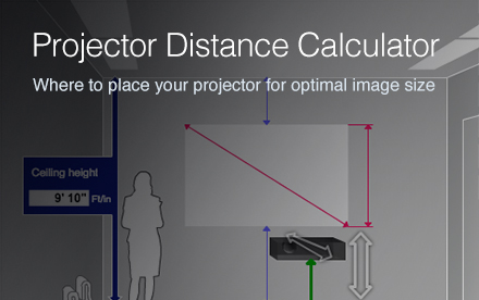 Silhouette of a businesswoman next to a projector screen with measurement marks 