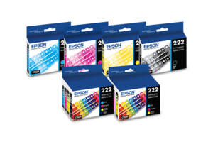 Epson 222, Color Ink Cartridges, C/M/Y 3-Pack | Epson US