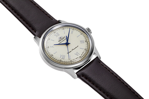 ORIENT: Quartz Classic Watch, Synthetic leather Strap - 38.4mm (RA-WK0003G)