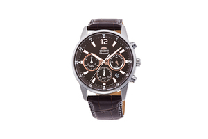 ORIENT: Quartz Sports Watch, Metal Strap - 42mm (RA-KV0006Y)