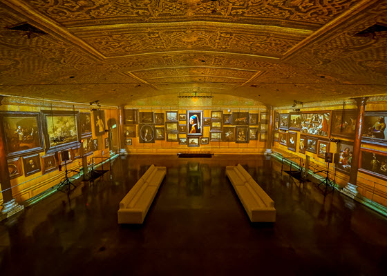 Epson laser projectors at immersive display at The Temple House in Miami Beach