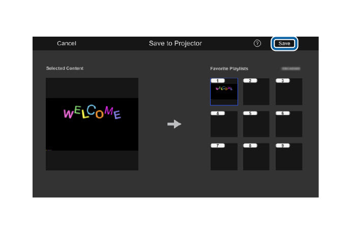 Epson Creative Projection App