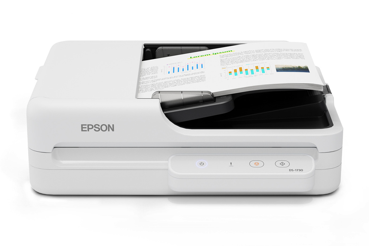 Epson DS-1730 Flatbed Color Duplex Document Scanner with Auto Document Feeder
