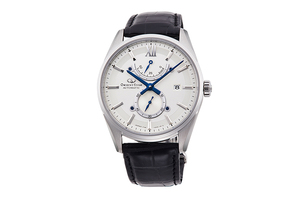 ORIENT STAR: Mechanical Contemporary Watch, Leather Strap - 40.0mm (RE-HK0005S)