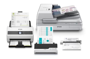 Pour les entreprises  Gamme de scanners professionnels Epson