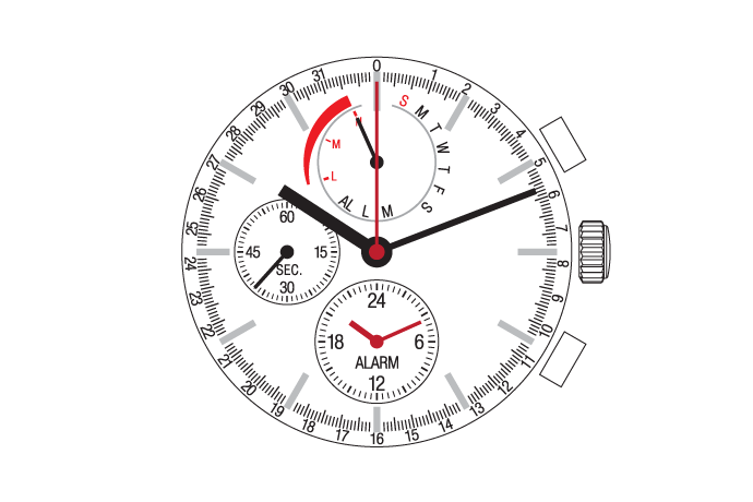 Advance Solar Chronograph VS98