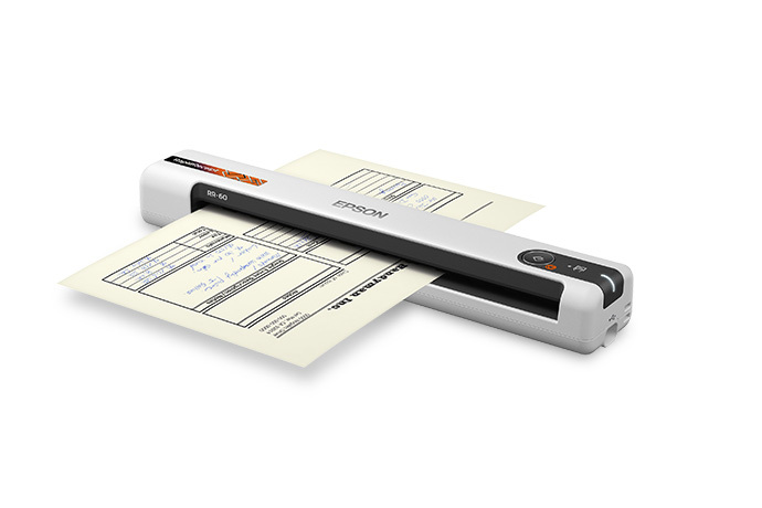 RapidReceipt&trade; RR-60 Mobile Receipt and Colour Document Scanner - Certified ReNew