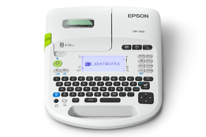 color blanco LED, transferencia térmica, 180 x 180 DPI, QWERTY Impresora de etiquetas Epson LabelWorks LW-700 