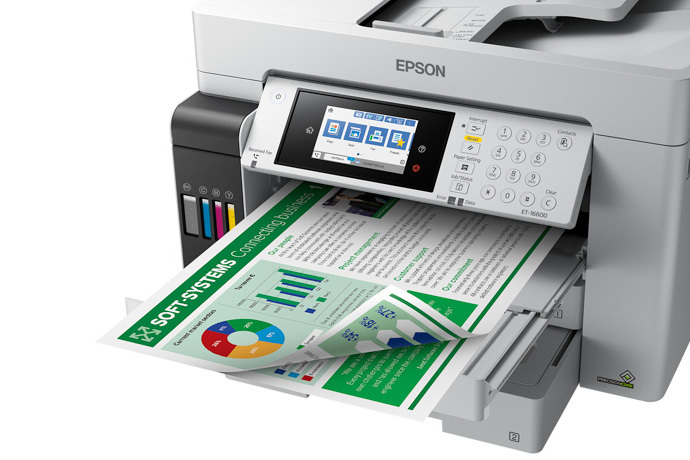 Imprimante multifonction grand format EcoTank® Pro ET-16600 à réservoirs d’encre géants