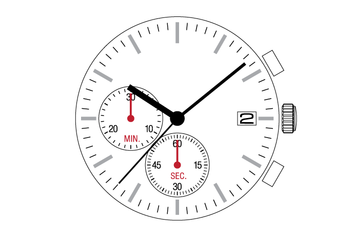MUSCLE MOVEMENT  Chronograph  VR37