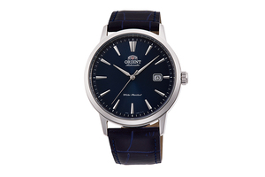 ORIENT: Mechanical Contemporary Watch, Leather Strap - 41.6mm (RA-AC0F06L)
