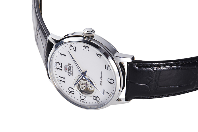 ORIENT: Mechanical Classic Watch, Leather Strap - 41mm (RA-AG0009S)