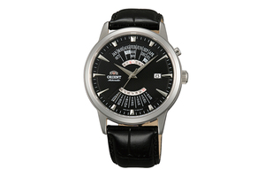 ORIENT: Mechanical Contemporary Watch, Leather Strap - 42.0mm (EU0A004B)