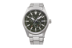 ORIENT: Mechanical Sports Watch, Metal Strap - 42.4mm (RA-AK0402E)