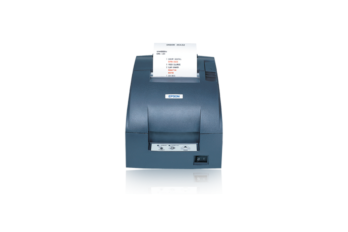 EPSON TM-U220A M188A POS Kitchen Receipt Printer PARALLEL Beige TESTED INCL PSU 
