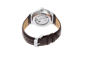 ORIENT: Mechanical Classic Watch, Leather Strap - 40.5mm (RA-AC0023E)