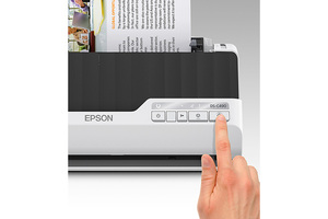 Scanner de Documentos Compacto Epson DS-C490 - com Alimentador Automático de Documentos