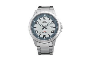 Orient: Kwarcowy Sportowy Zegarki, Metalowy Pasek - 43.9mm (UNG3002W)