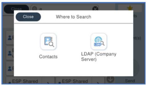 LDAP Address Book