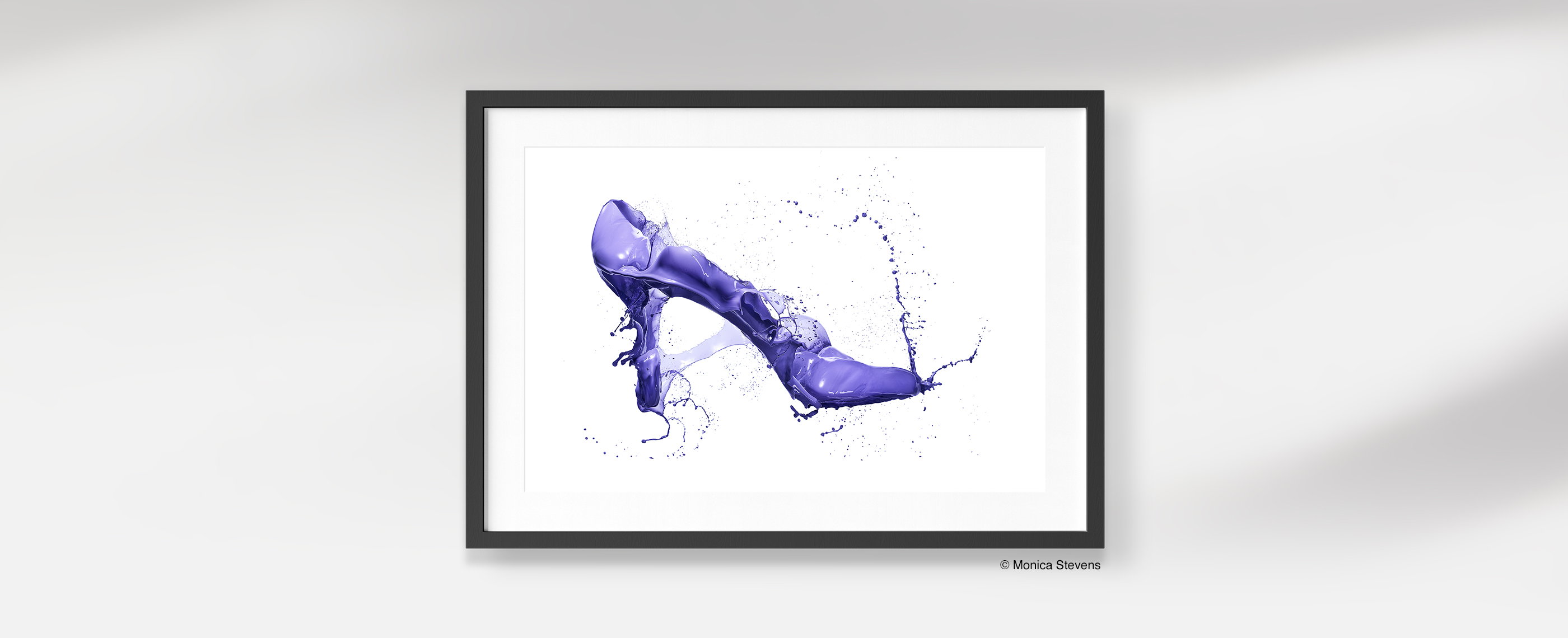 Framed art print, photo copyright Monica Stevens.