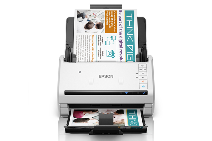 B11B228503, Epson WorkForce DS-570W A4 Wi-Fi Duplex Sheet-fed Document  Scanner, A4 Document Scanners, Scanners