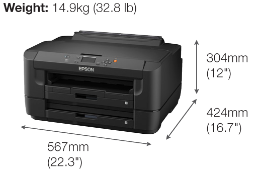 Epson WorkForce WF-7111 Wi-Fi Duplex Inkjet Printer