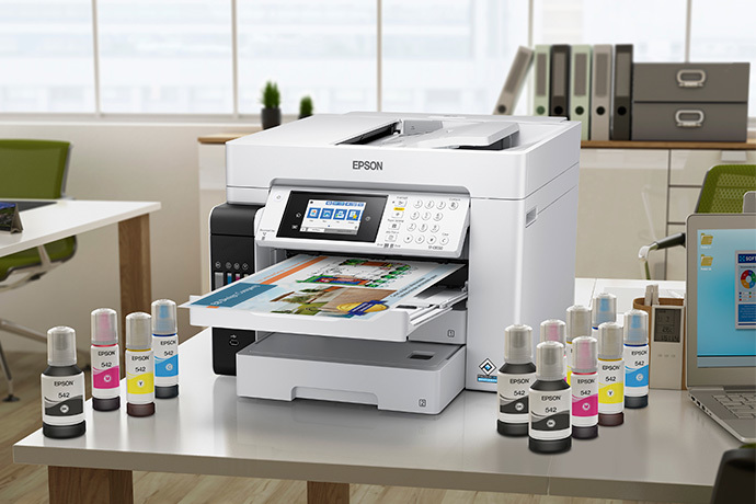 WorkForce ST-C8090 Supertank Color MFP up to 13" x 19", with PCL/PS