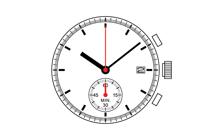 Center Chronograph  YM90