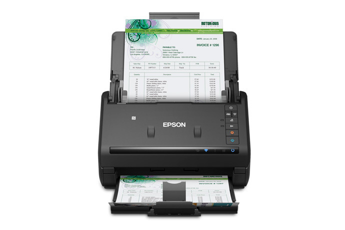 WorkForce ES-500WR Wireless Document Scanner ― Accounting Edition - Certified ReNew