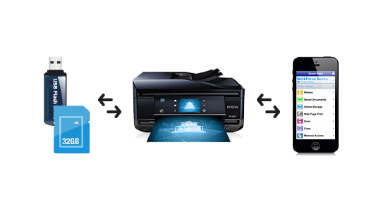 connect to a printer from iphone