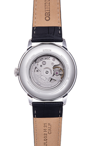 ORIENT: Mechanical Classic Watch, Leather Strap - 41.5mm (RA-AK0802S)
