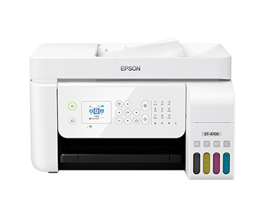 Epson EcoTank ET-4700 - Imprimante multifonctions - couleur - jet d'encre -  A4/Legal (support) - jusqu'à 10 ppm (impression) - 100 feuilles - 33.6  Kbits/s - USB, LAN, Wi-Fi - noir - Imprimante multifonction - Achat & prix