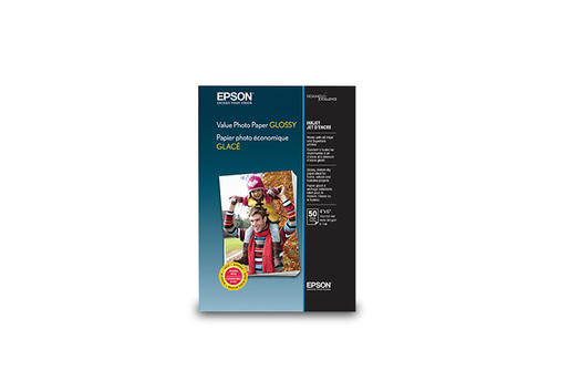 Epson Premium Photo Paper Glossy (8.5 x 11, 50 Sheets)