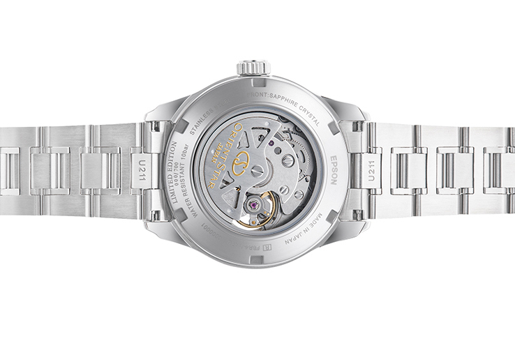 ORIENT STAR: Mechanical Contemporary Watch, Metal Strap - 39.3mm (RE-AT0019L) Limited