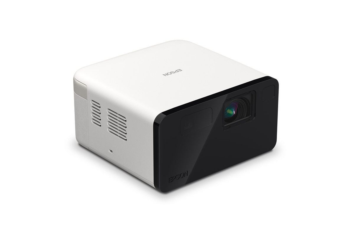 Epson EpiqVision Mini EF21 Portable Smart Laser Projector – Diamond White