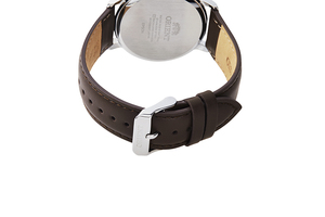 ORIENT: Quartz Contemporary Watch, Leather Strap - 40.4m (RA-KV0304Y)