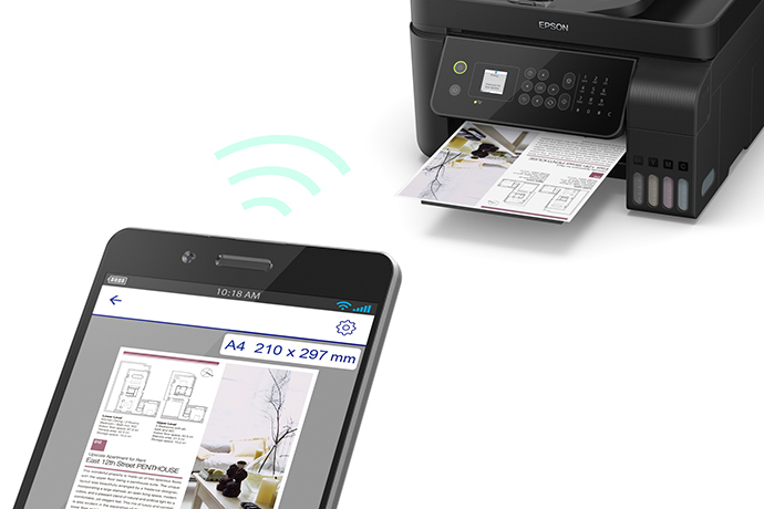 Impresora de Inyección EPSON L5190 MULTIFUNCIONAL WiFi - Tecnophone SAS