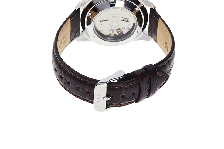 ORIENT: Mechanical Contemporary Watch, Leather Strap - 40.8mm (RA-AX0006S)