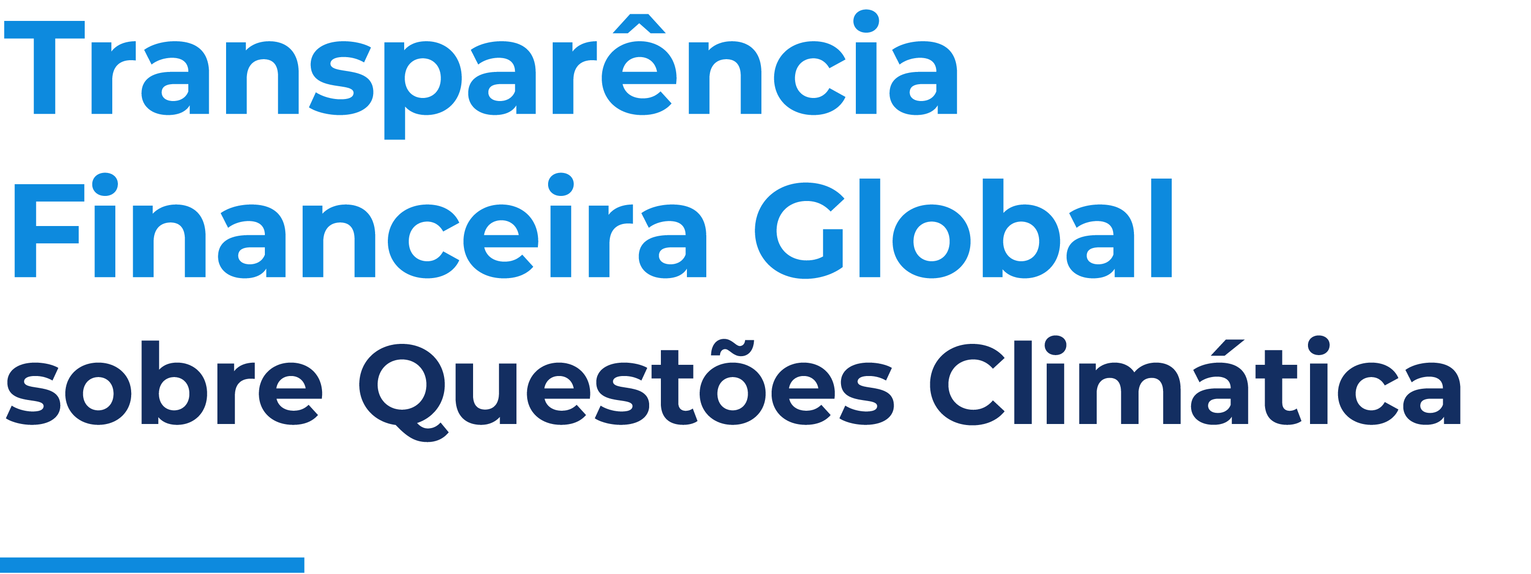Transparência Financeira Global sobre Questões Climática