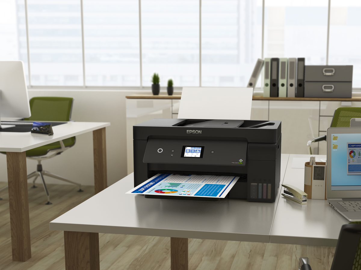 Impresora Multifuncional Epson L14150 Formato Ancho Scaner Oficio