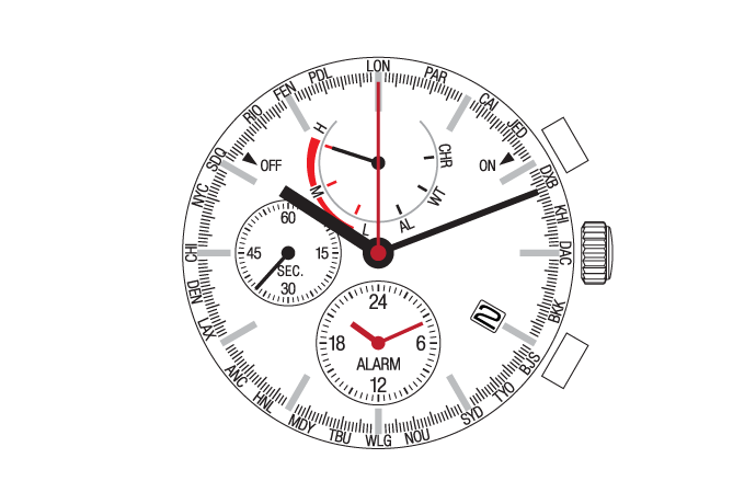 Advance Solar Chronograph VS97