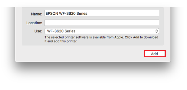 epson printer drivers for mac