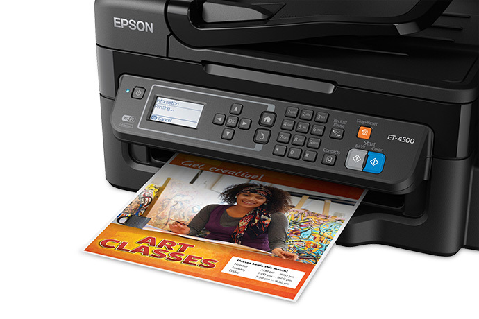 C11CE90201 | WorkForce ET-4500 EcoTank Printer | Inkjet | Printers | For | US
