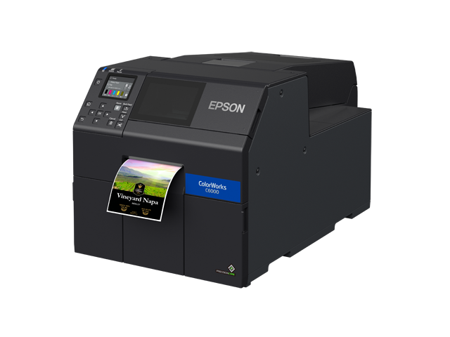 Epson ColorWorks C6050A Colour Label Printer with Auto-Cutter