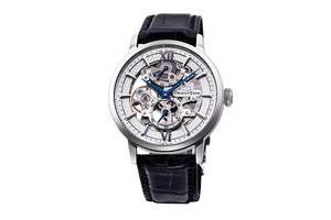 ORIENT STAR: Mecanice Clasice Ceas, Piele de crocodil Şnur - 39.0mm (RE-DX0001S)