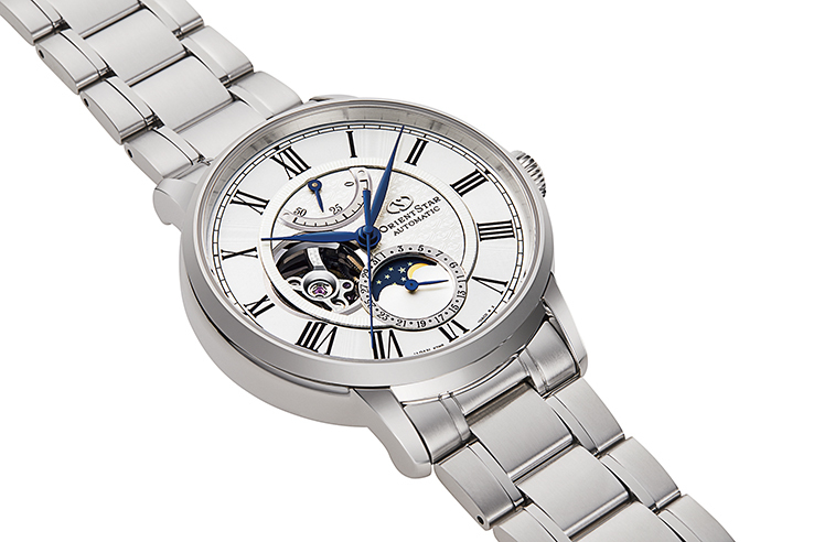 ORIENT STAR: Mechanische Klassisch Uhr, Metall Band - 41.0mm (RE-AY0102S)