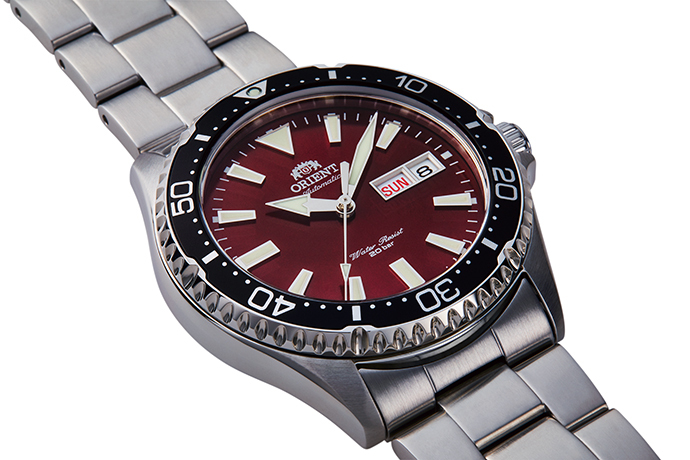 Reloj Orient para Hombre automático RA-AA0003R, Plateado y rojo, Pulsera :  : Ropa, Zapatos y Accesorios