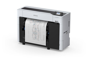 Impressora de grande formato SureColor T3770E CAD/ técnica com impressão em rolo único e 61 cm