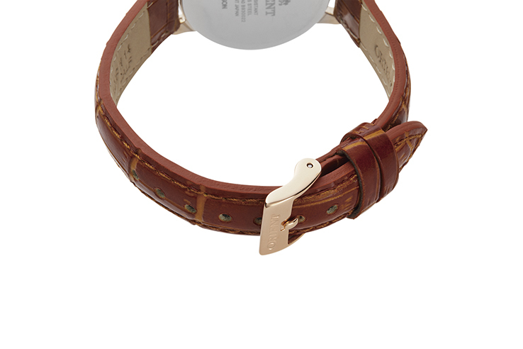 ORIENT: Quartz Contemporary Watch, Leather Strap - 30.0mm (RF-QA0001S)