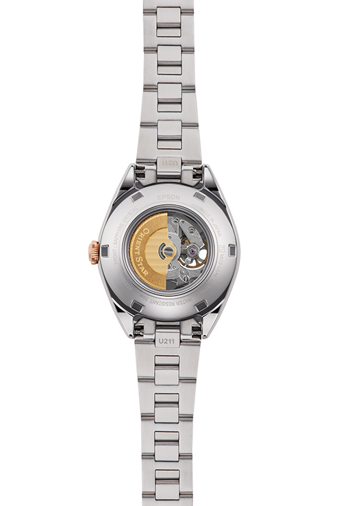 ORIENT STAR: Mechaniczny Nowoczesny Zegarki, Metalowy Pasek - 30.0mm (RE-ND0101S)